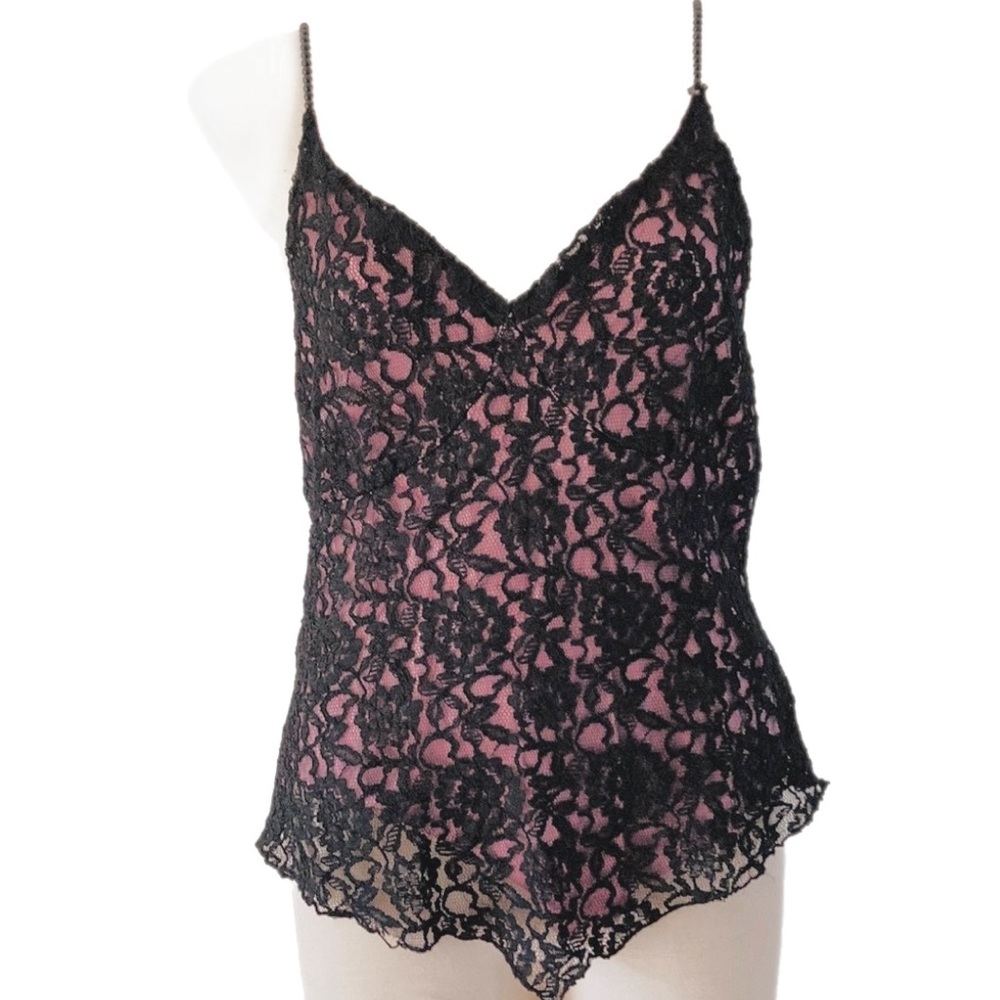 Vintage 90s UNDERCOVER WEAR camisole top corset Size 16 - Picture 2 of 11